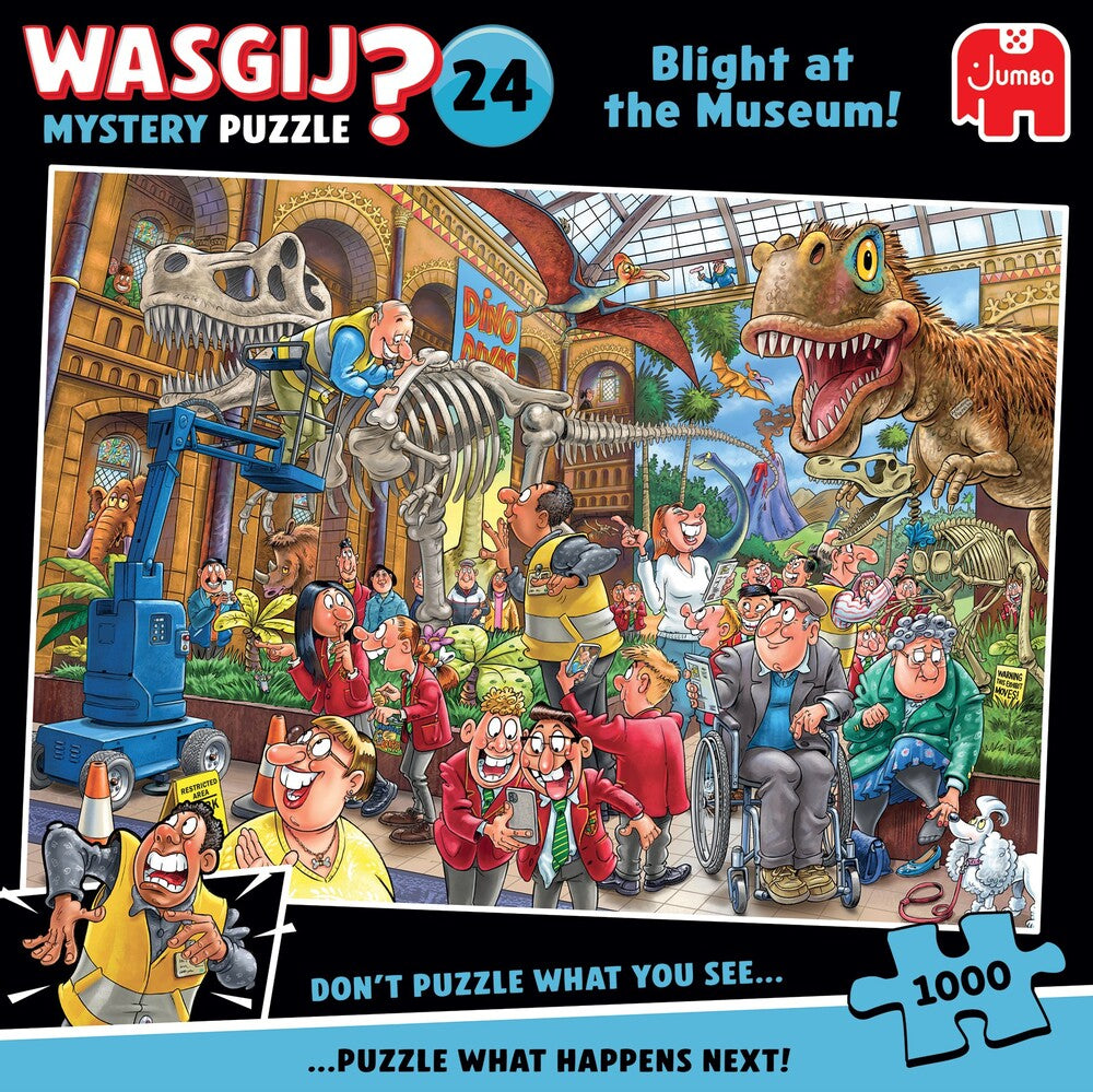 D2 Wasgij Mystery 24 Blight at the museum! 1000 brikker
