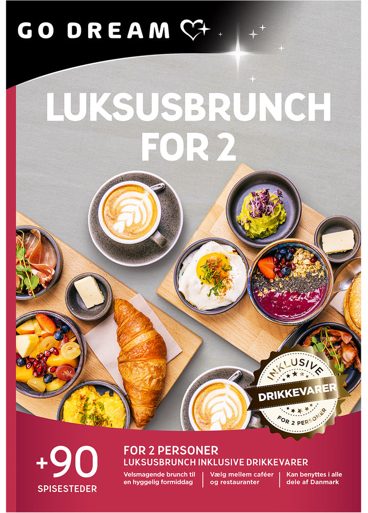 Go Dream Luksusbrunch for 2