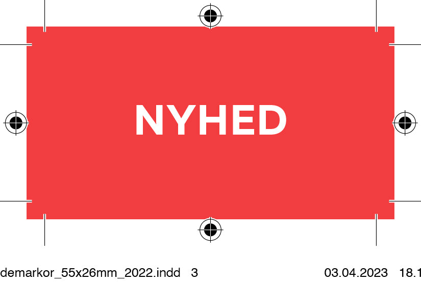 Hyldemarkør - Nyhed / Varen er bestilt 20 stk