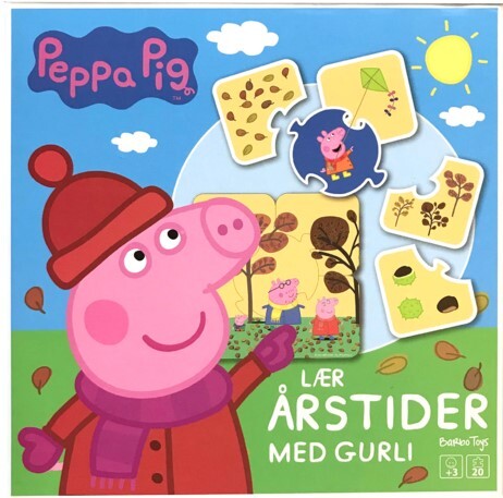 Gurli Gris - Firkantede Spil - Sæsonernel - X