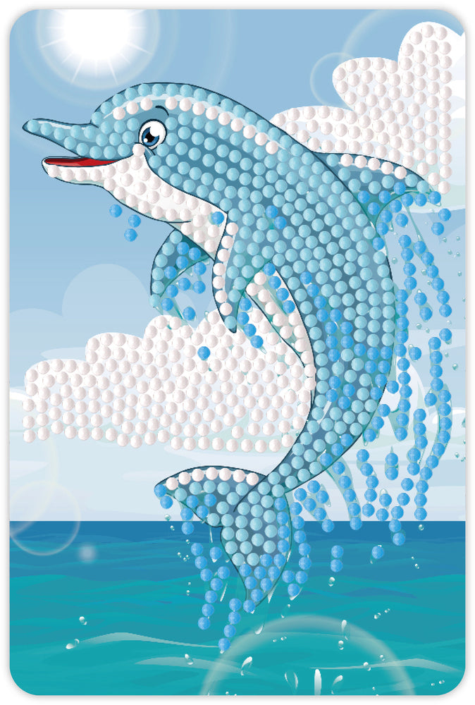 Diamond Art Delfin 10 x 15 cm