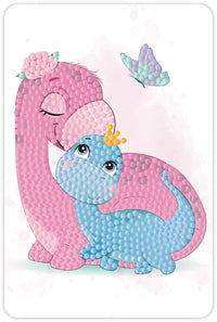 Diamond Art Dino 10 x 15 cm