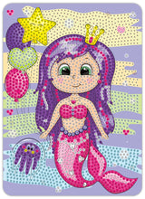Diamond Art Havfrue 13 x 18 cm