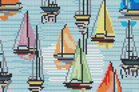 Diamond Art Sejlbåde 20 x 30 cm