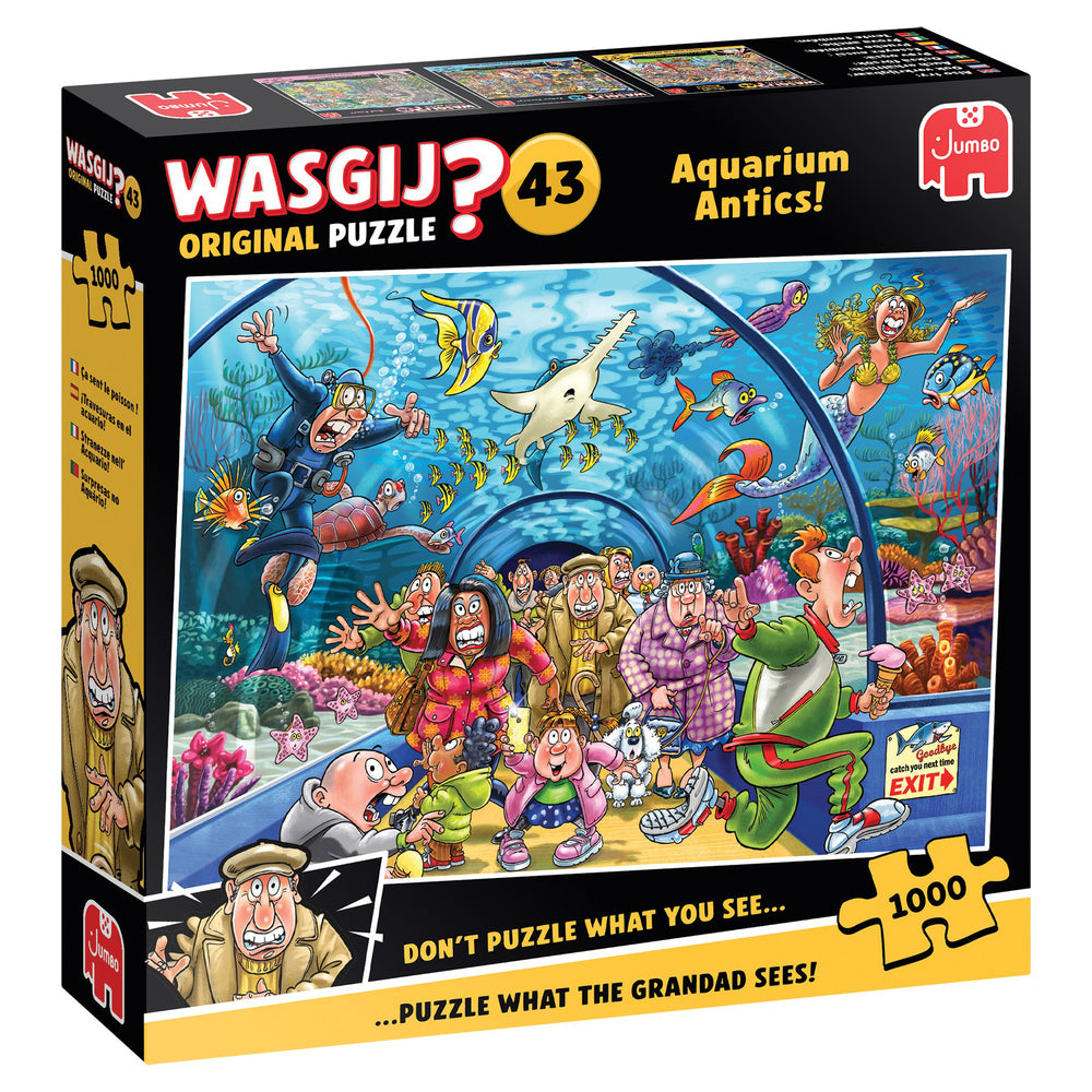 Wasgij Original 43 Aquarium Antics! 1000 brikker