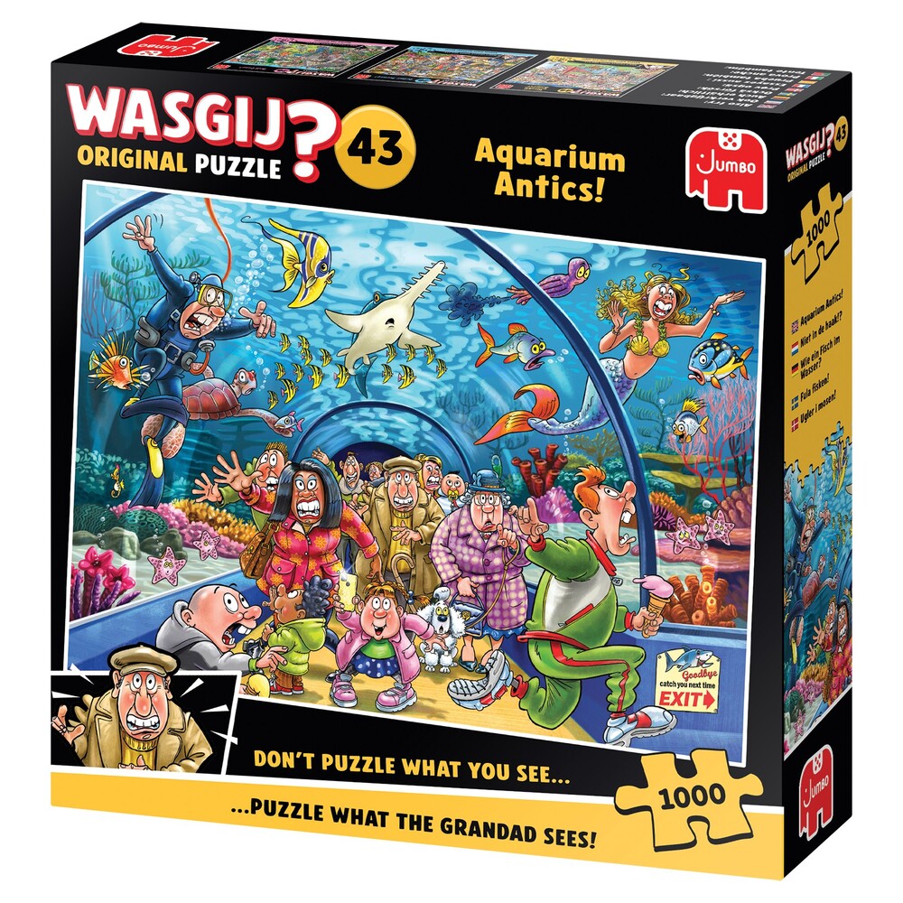 Wasgij Original 43 Aquarium Antics! 1000 brikker