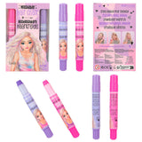 TOPModel Hårkridtpenne pink/turkis, pink/lilla asst