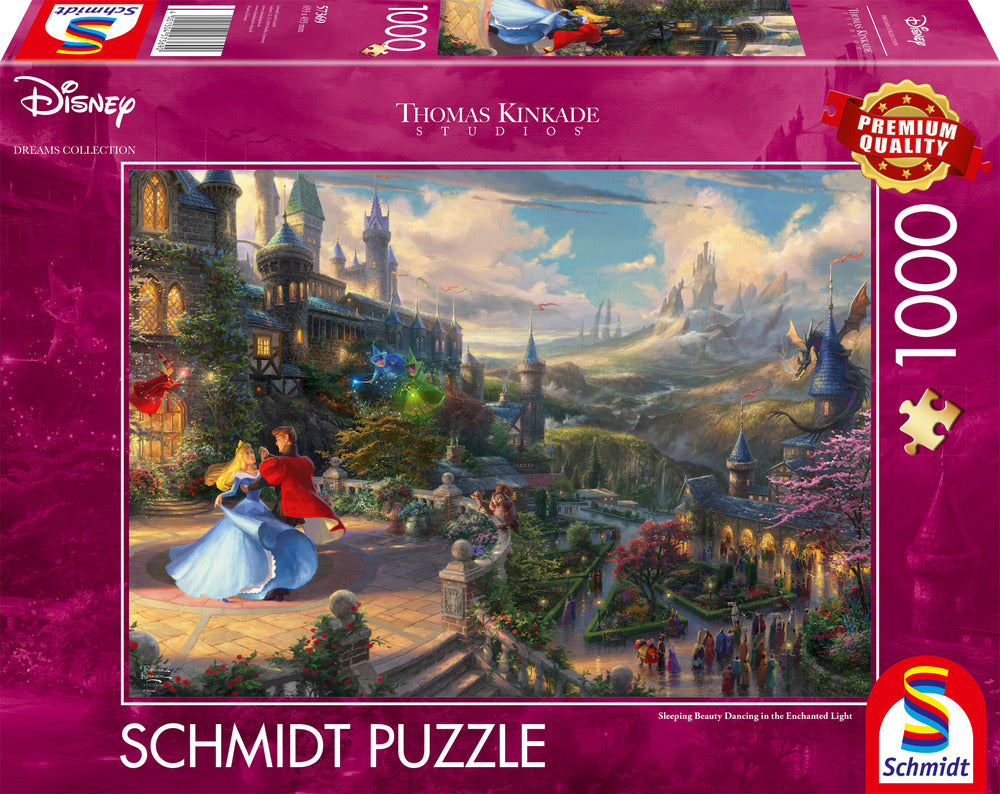 Puslespil Disney Sleeping Beauty Dancing 1000 brikker
