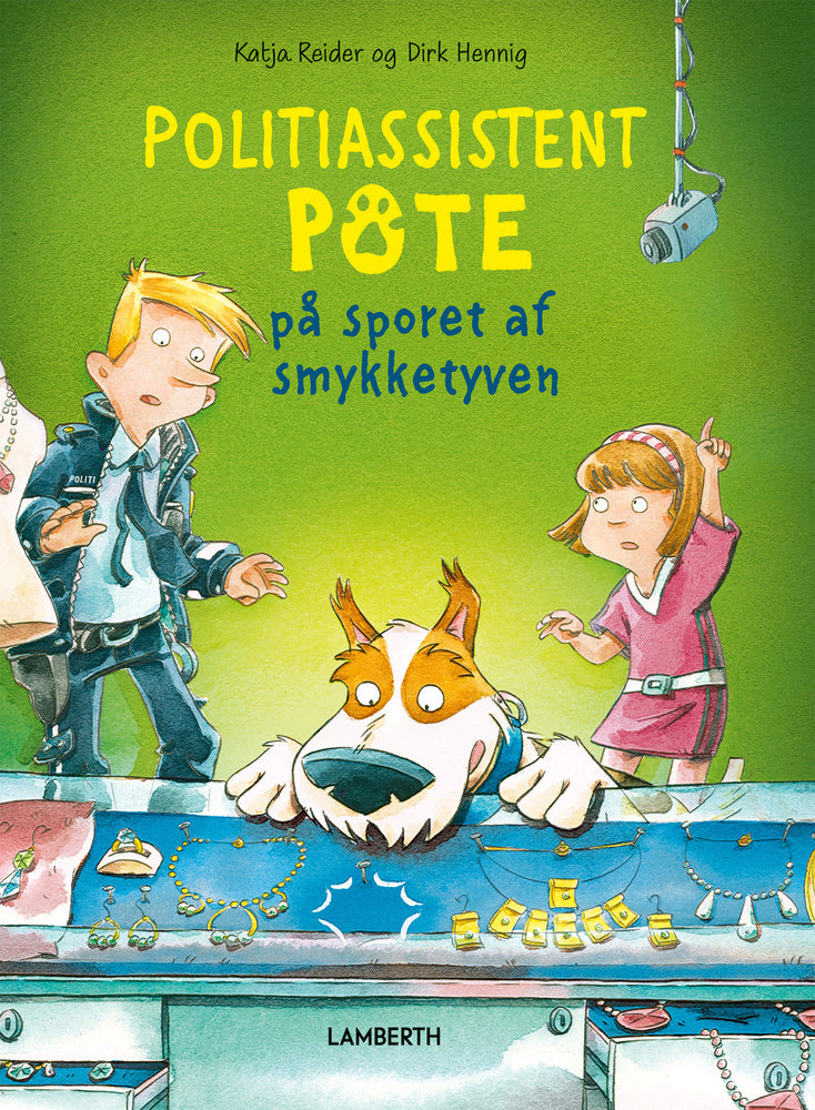 Politiassistent Pote på sporet af smykketyven