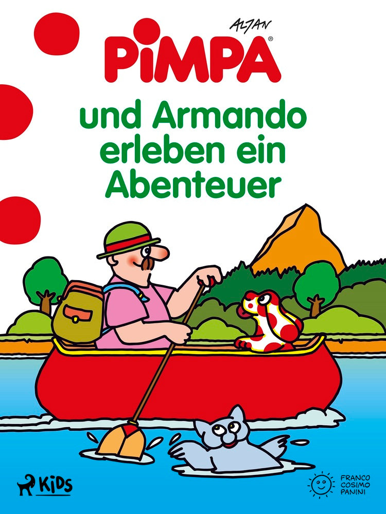 Pimpa und Armando erleben ein Abenteuer