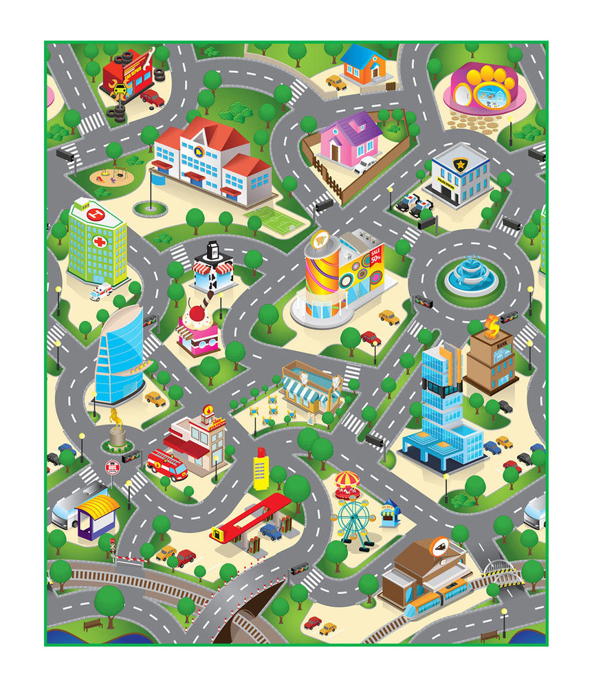 Legemåtte city 120 cm