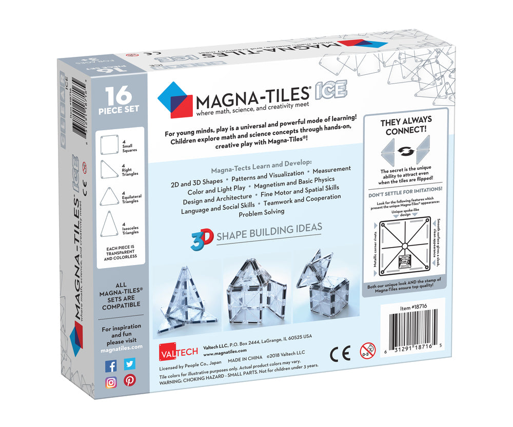 MAGNA-TILES ICE expansion sæt 16 stk