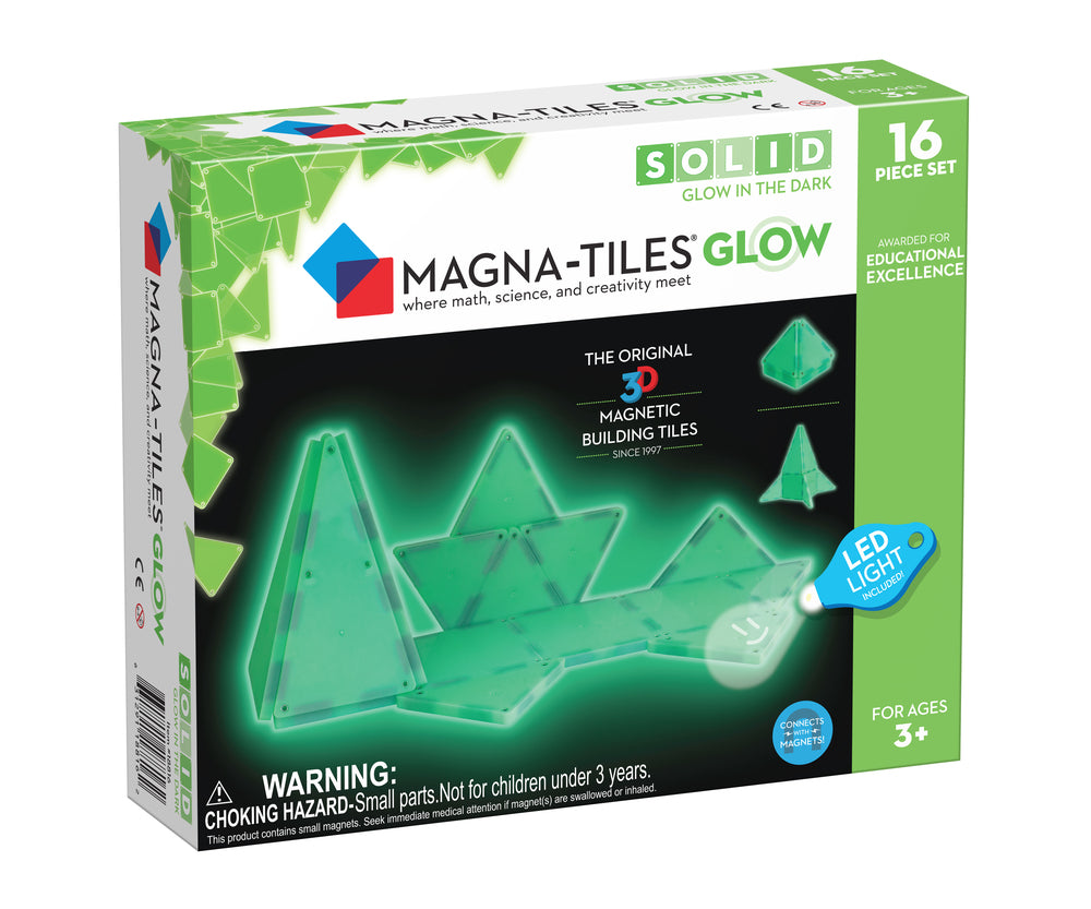MAGNA-TILES Glow expansion sæt 16 stk