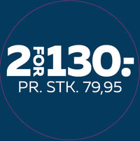 Bogetiket 79,95 2/130,- Blå Ø55mm / 100 stk