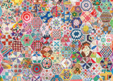 Puslespil American patchwork quilt 1000 brikker