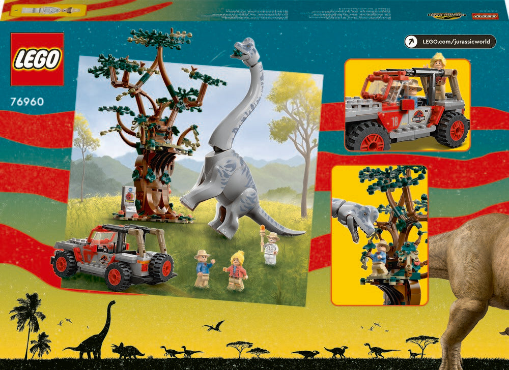 76960 LEGO Jurassic World Brachiosaurus-opdagelse