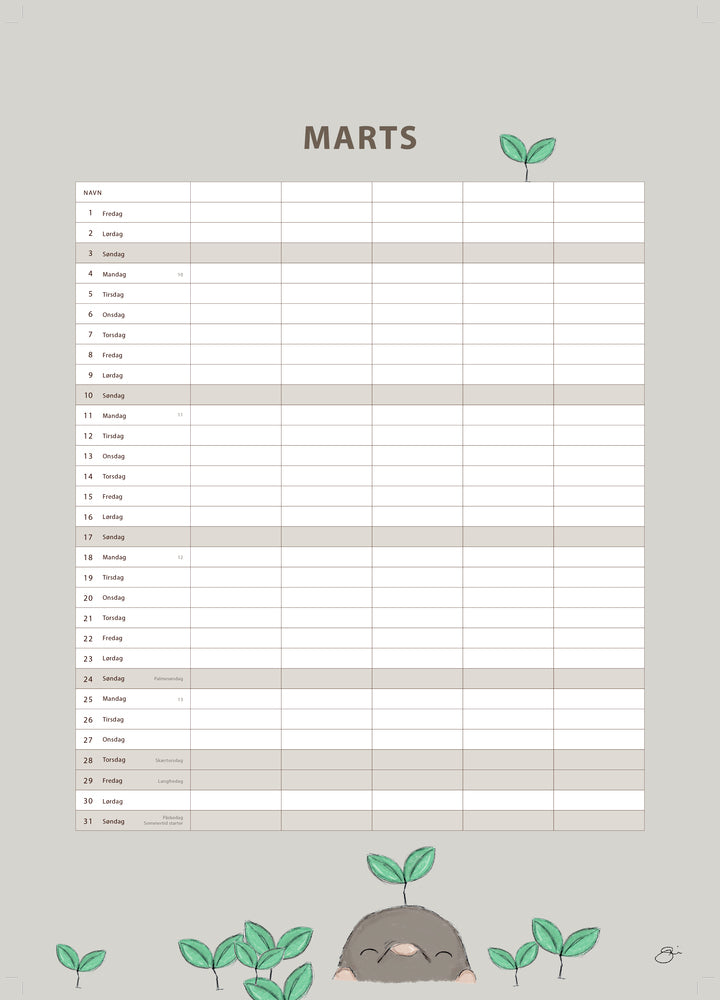 Familiekalender 2024
