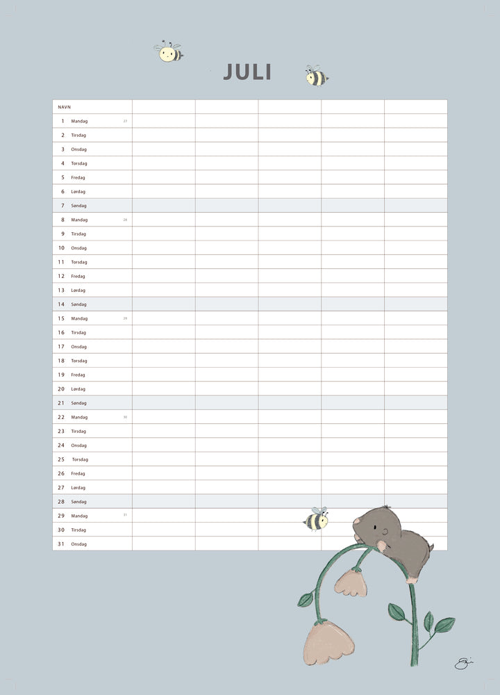 Familiekalender 2024