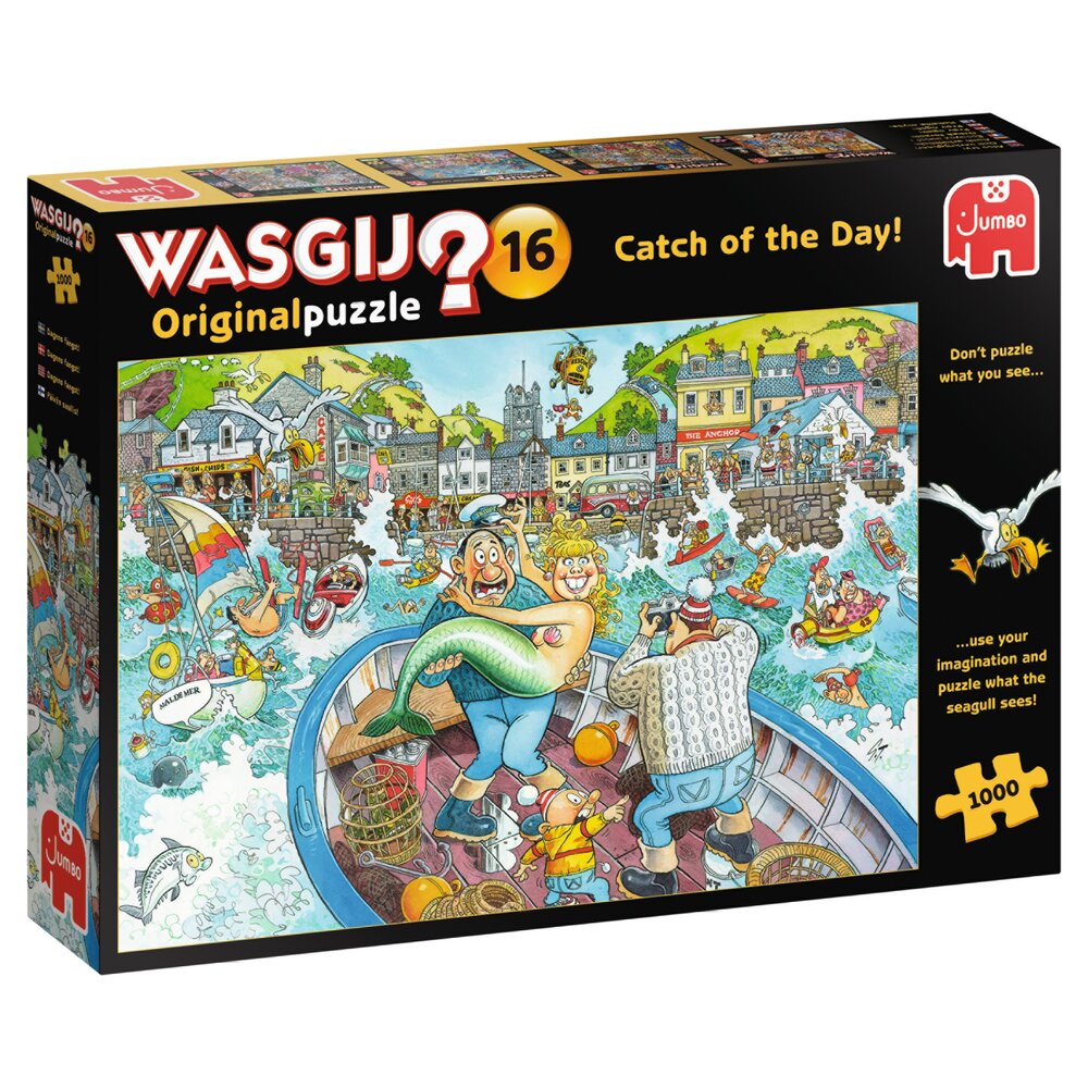 PUSLESPIL Wasgij Original 16 1000 brikker
