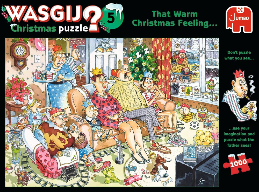 PUSLESPIL Wasgij Christmas 5 1000 brikker