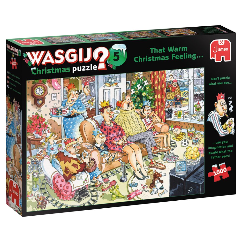 PUSLESPIL Wasgij Christmas 5 1000 brikker