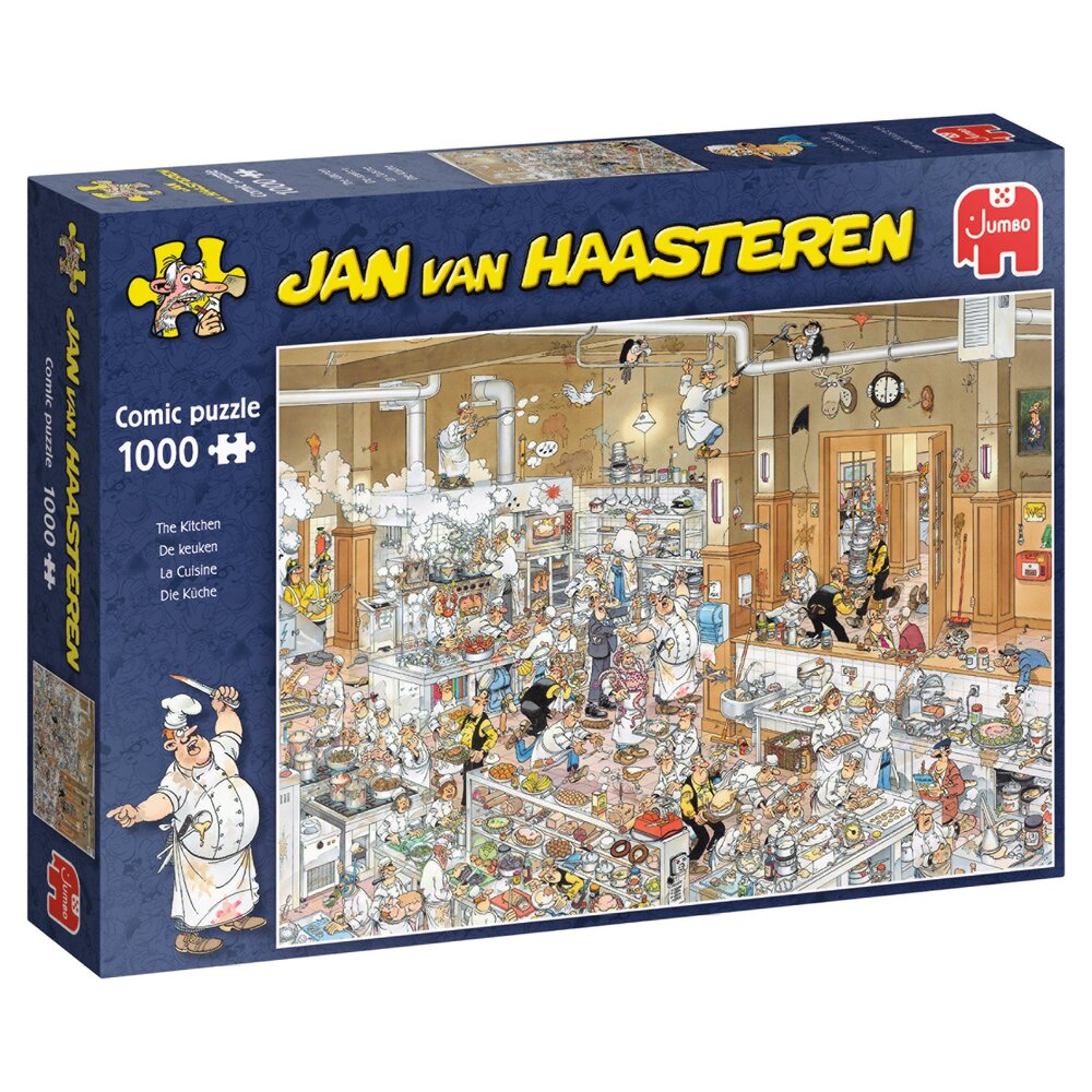 PUSLESPIL JVH The Kitchen 1000 brikker