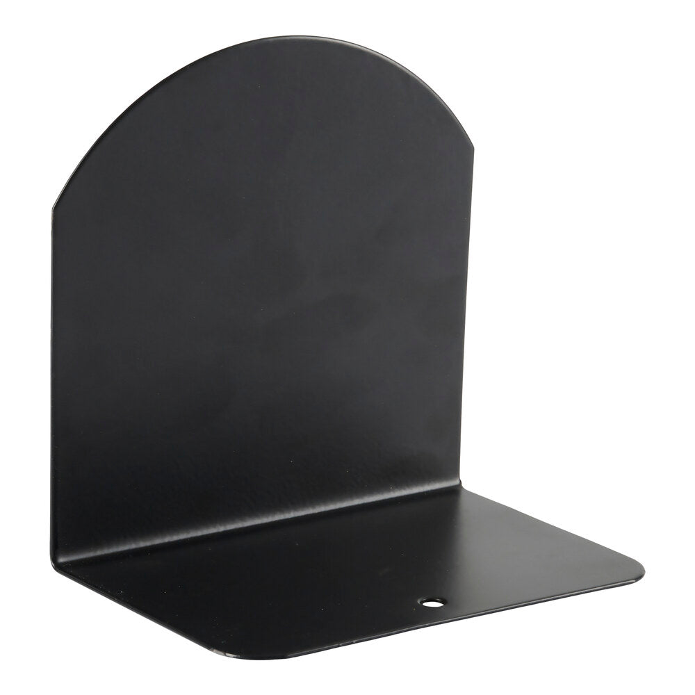 Bogstøtte metal 12 x 12 cm stor sort