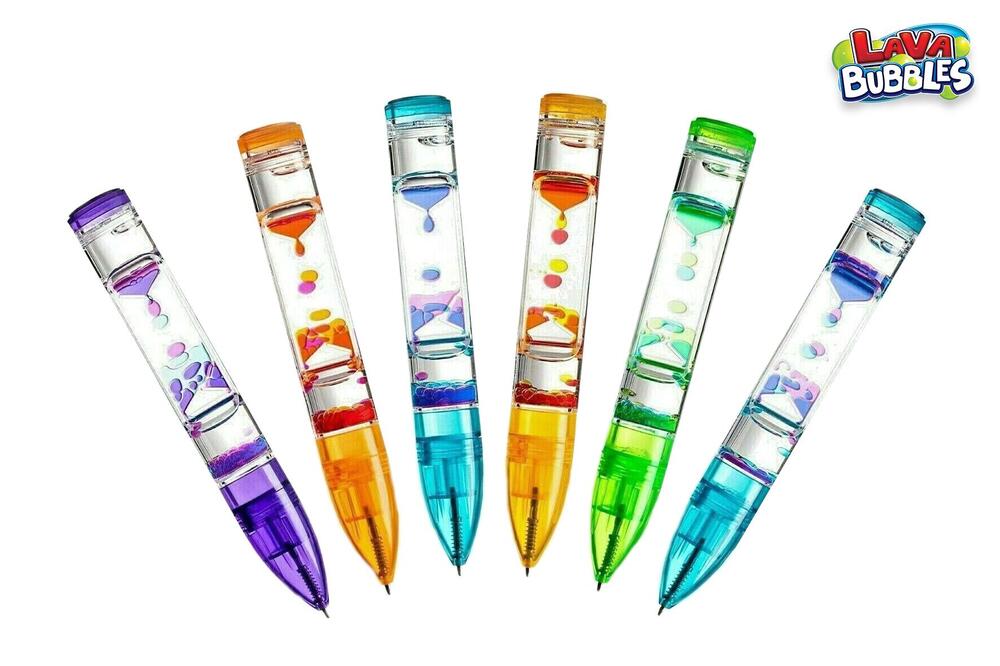 Lava Bubbles Kuglepen 16 cm asst
