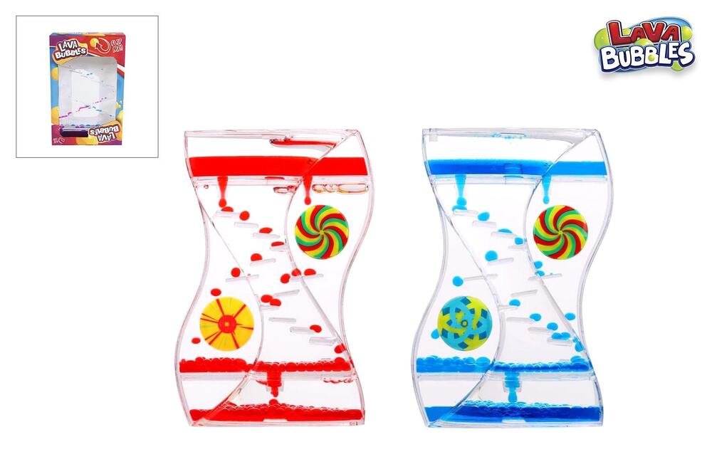 Lava Bubbles Spinner 14 cm asst