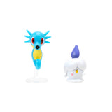 Pokémon Battle Figure Litwick og Horsea