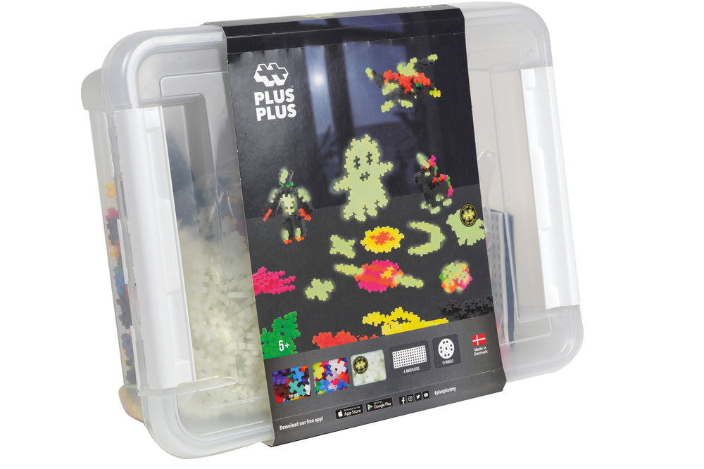 Plus-Plus Build and Glow Storage Box / 2000 pcs