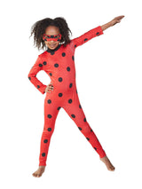Miraculous Ladybug dragt og maske str. 7-8 år