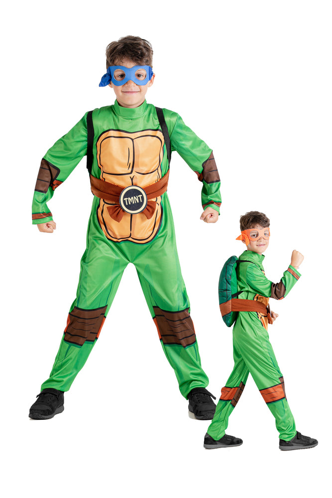 D2 Teenage Mutant Turtles dragt str. 7-9 år