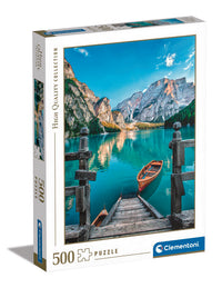 Puslespil Braies Lake 500 brikker