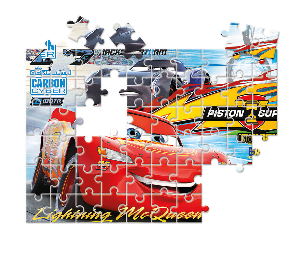 Puslespil Cars 3, 60 brikker