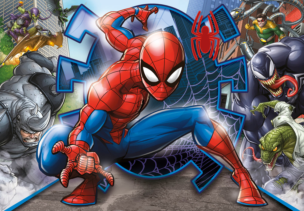 Puslespil Spiderman 104 brikker