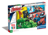 Puslespil Avengers 104 brikker