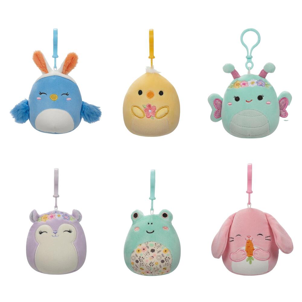 Squishmallows 9 cm Spring Squad Clip On Asst