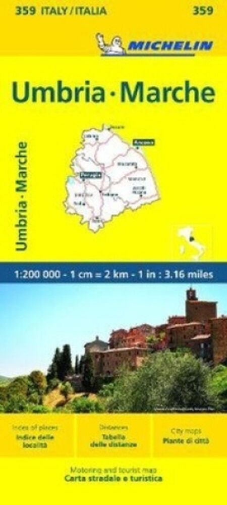 Italy Blad 359: Umbria, Marche