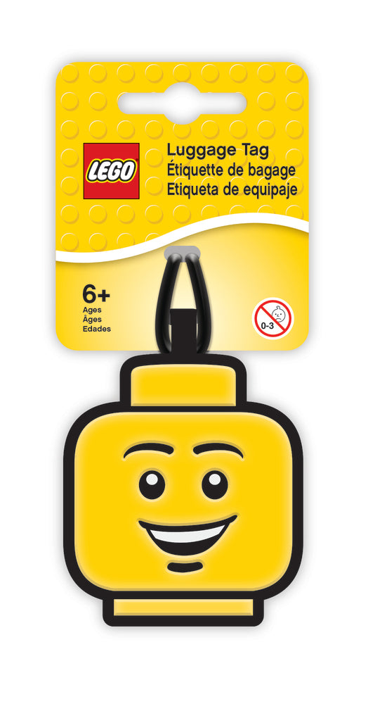 LEGO taskemærke, drengeansigt