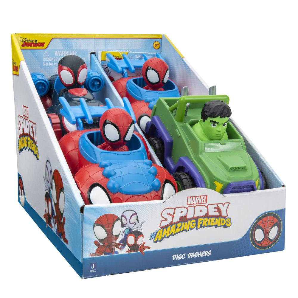 Spidey Disc Dasher Vehicle Asst