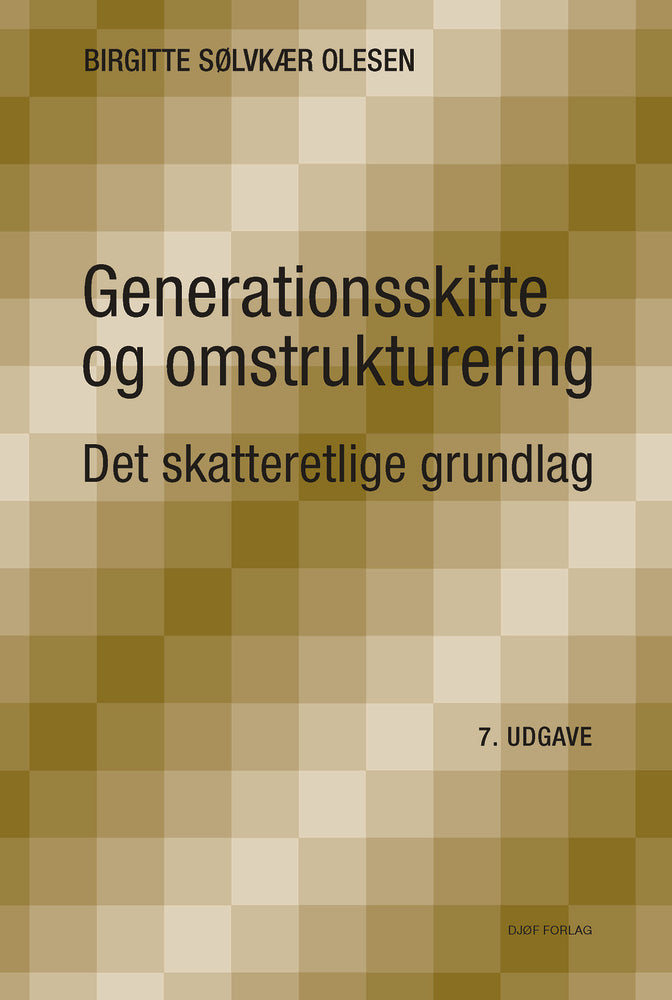 Generationsskifte og omstrukturering