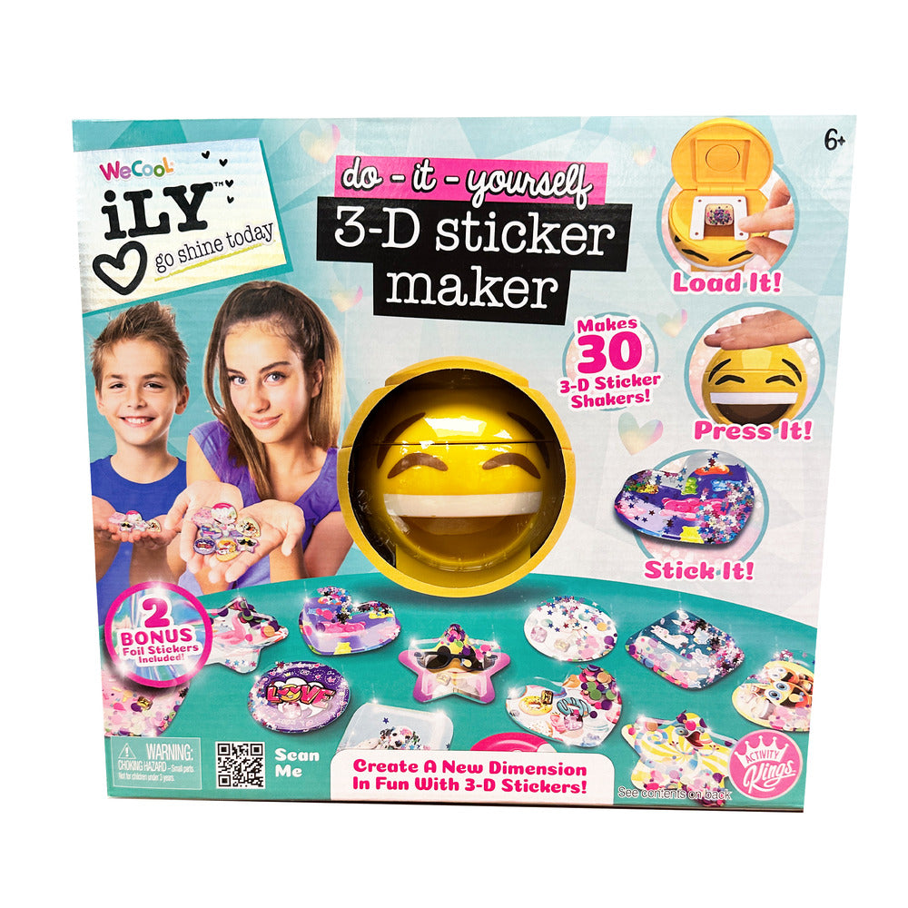 3-D Sticker maskine
