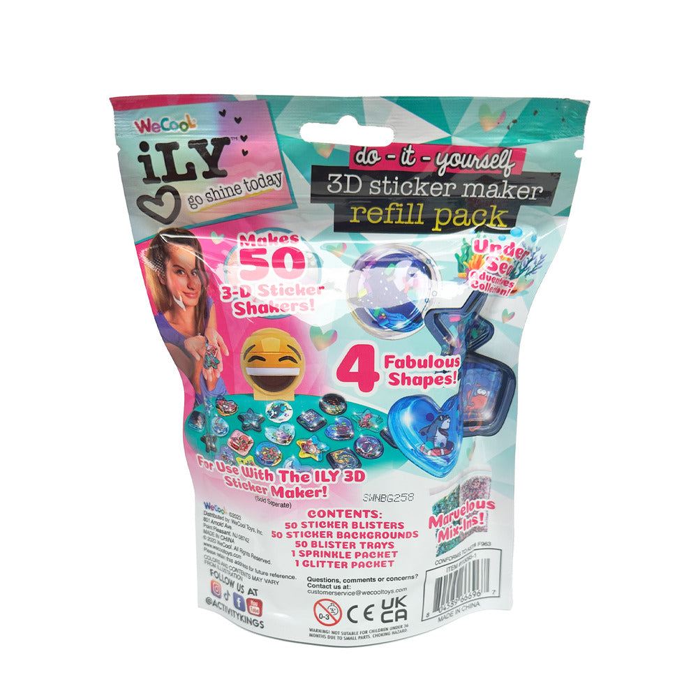 3-D sticker maskine Refill