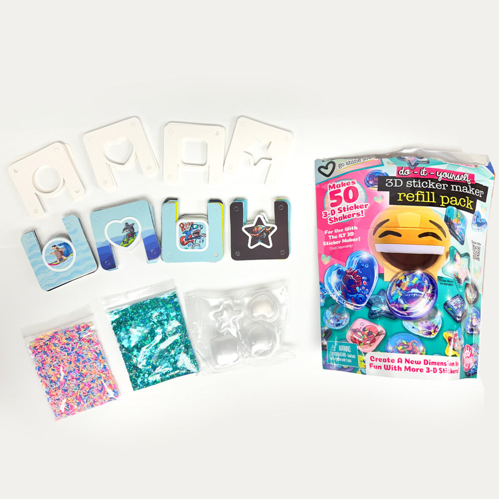 3-D sticker maskine Refill
