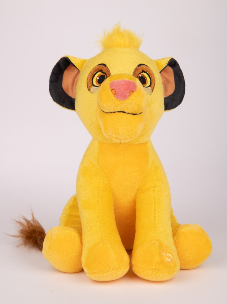 Simba siddende bamse med lyd  20 cm