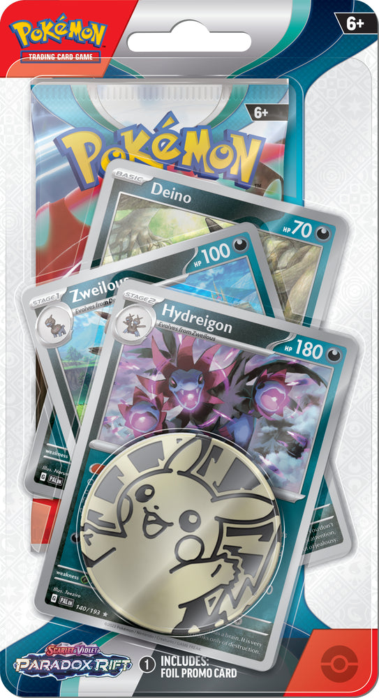 Pokemon SV4 Premium Checklane Paradox Rift asst