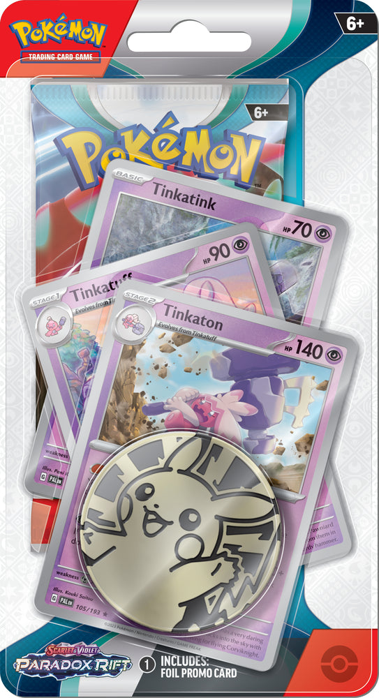 Pokemon SV4 Premium Checklane Paradox Rift asst