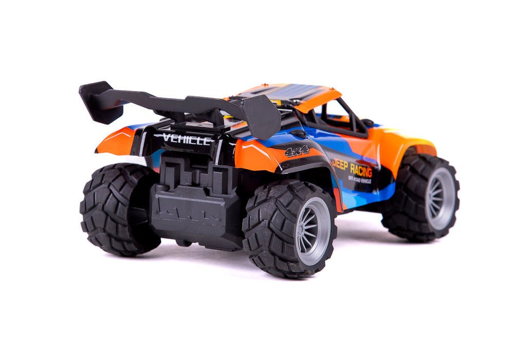 RC JEEP RACING BLÅ/ORANGE