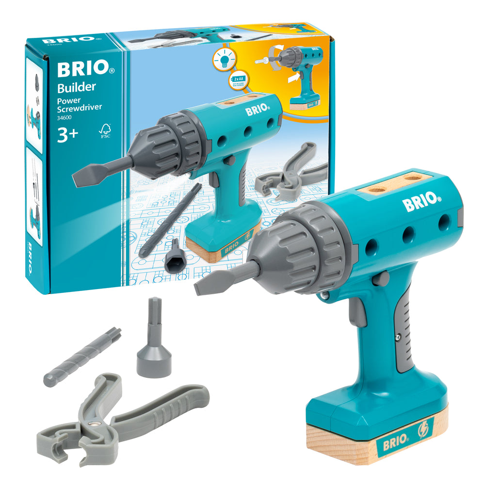 BRIO 34600 Builder, Power Screwdriver